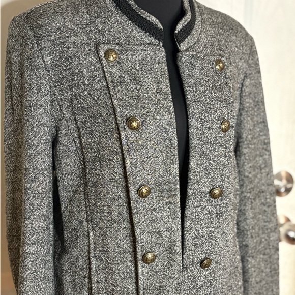 Tommy Hilfiger Women's Marled Military Band Jacket size Large - Picture 3 of 14